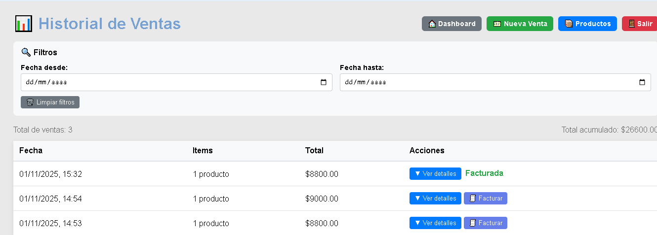 Pantalla 3 de Ventio
